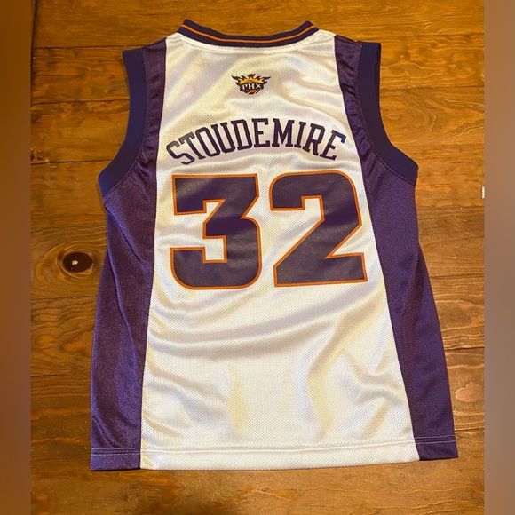 Vintage Phoenix Suns Amare Stoudemire Jersey Adult Small White Reebok NBA - Picture 2 of 5